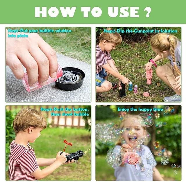 Electric Bubble Blaster Toy for Kids – Battery Operated | Holi, Birthday & Party Fun
